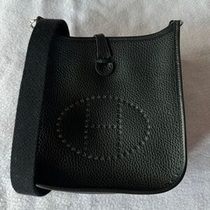 Hermes Evelyne Clemence TPM (Black)